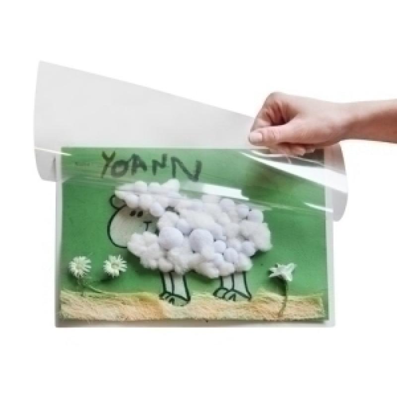 funda-plastificar-3l-kids-pp-300µ-a4-manual-en-frio-dorso-adhesivo-pack-de-10