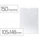funda-portadocumento-q-connect-din-a6-150-micras-pvc-transparente-con-unero-105x148-mm