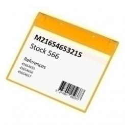 Funda Señalizacion Tarifold Neodimio Magnetica A5 Horizontal Amarillo Caja De 5