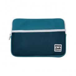 Smile Funda Sleeve para Portátil de 15 pulgadas Fitness de Neopreno color Azul Turquesa