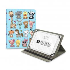 SUBBLIM Funda Tablet Universal TRENDY CASE ANIMALS 11