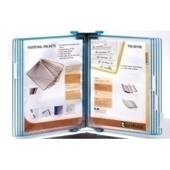 Funda Tarifold Clasificador De Pared Candy Blue De 10 A4 Azul Translucido