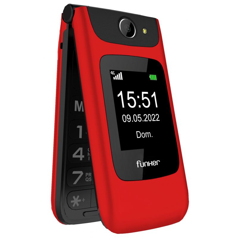 funker-func200r-telefono-movil-61-cm-24-112-g-rojo-telefono-para-personas-mayores