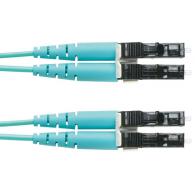 Panduit FZ2ELLNLNSNM010 cable de fibra optica 10 m LC OM4 Color aguamarina