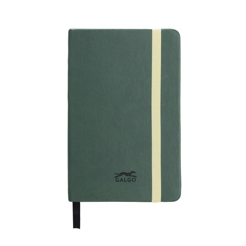 galgo-cuaderno-de-notas-a6-80h-100g-liso-verde-oscuro