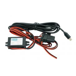 Gamber-Johnson 19161 adaptador e inversor de corriente Interior 24 W Negro, Rojo