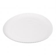 García de Pou Platos Relieve Pastelería, Diámetro 32 cm, Set de 50, Blanco