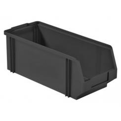 Gaveta PP abertura frontal 350x160x150h mm Gris oscuro
