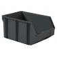 Gaveta PP Reciclado abertura frontal 600x400x300 58 litros Gris Oscuro