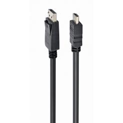 Gembird CC-DP-HDMI-5M adaptador de cable de vídeo DisplayPort HDMI tipo A (Estándar) Negro