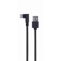 Gembird CC-USB2-AMCML-0.2M cable USB USB 2.0 0,2 m USB A USB C 0,48 Gbit/s Negro