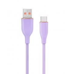 Gembird CC-USB2S-AMCM-1.5M-P cable USB USB 2.0 1,5 m USB A USB C Púrpura