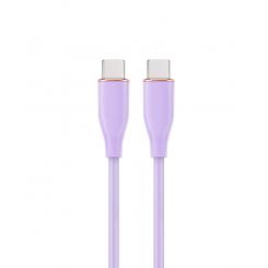 Gembird CC-USB2S-CMCM-1.5M-P cable USB USB 2.0 1,5 m USB C Púrpura