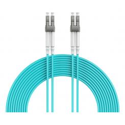 Gembird CFO-MDOM4-LC/LC-30M Cable de fibra óptica e InfiniBand LC/UPC Color aguamarina