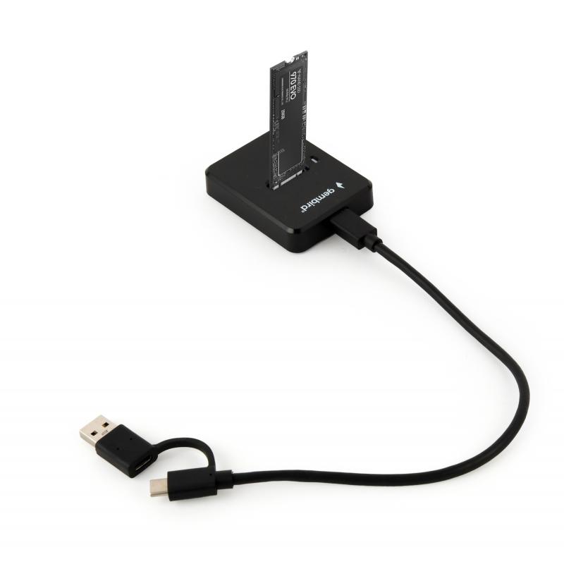 gembird-dd-u3m2-base-de-conexion-para-disco-duro-usb-32-gen-1-31-gen-1-type-c-negro
