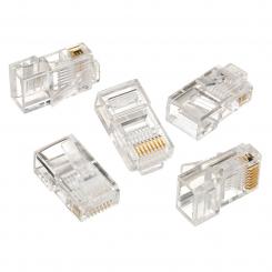 Gembird LC-8P8C-001/50 conector RJ-45 Transparente