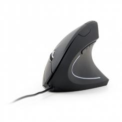 Gembird MUS-ERGO-01 ratón mano derecha USB tipo A Óptico 3200 DPI