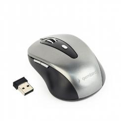 Gembird MUSW-4B-04-BG ratón Oficina mano derecha RF inalámbrico Óptico 1600 DPI
