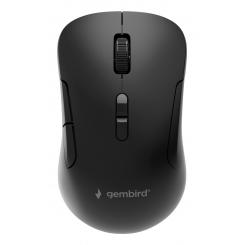 Gembird MUSW2-7B-01 ratón Universal Ambidextro RF Wireless + Bluetooth Óptico 1600 DPI