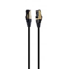 Gembird PP8-LSZHCU-BK-7.5M cable de red Negro 7,5 m Cat8 S/FTP (S-STP)