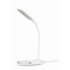 Gembird TA-WPC10-LED-01-W cargador de dispositivo móvil Blanco Interior