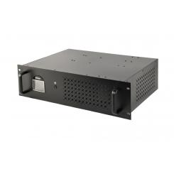 Gembird UPS-RACK-1200 sistema de alimentación ininterrumpida (UPS) Línea interactiva 1,2 kVA 720 W 4 salidas AC