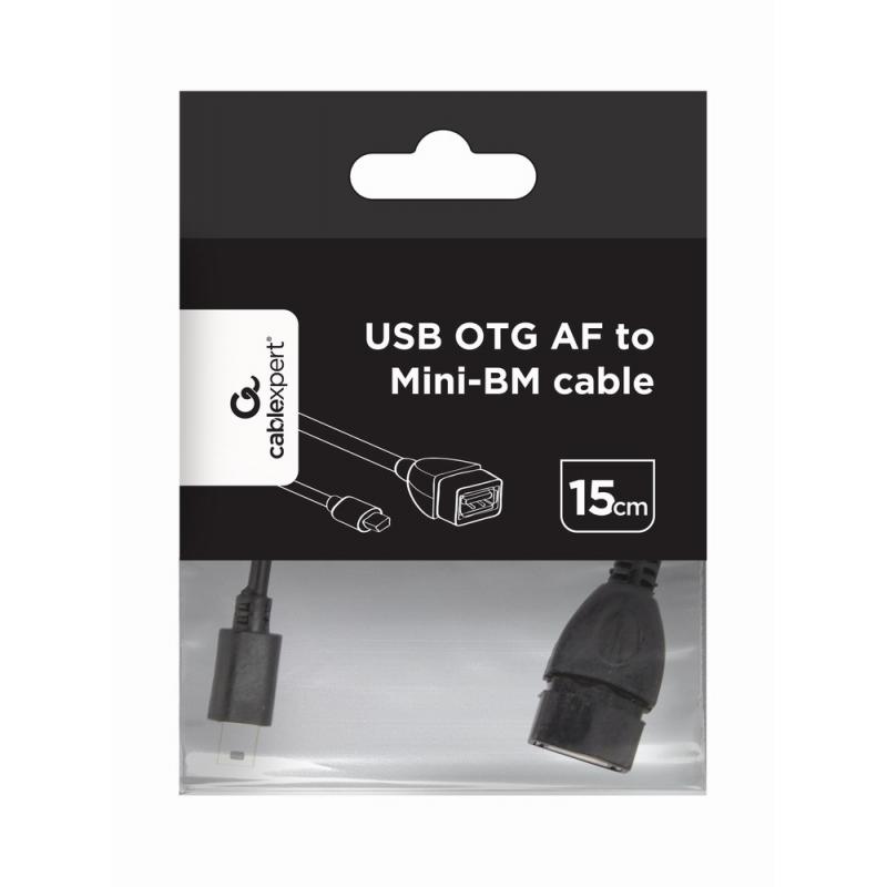 gembird-usb-mini-usb-015m-cable-usb-usb-20-015-m-mini-usb-b-usb-a-negro
