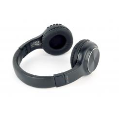 Gembird Warszawa Auriculares Inalámbrico y alámbrico Diadema Llamadas/Música MicroUSB Bluetooth Negro