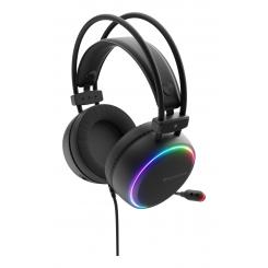 GENESIS NSG-2307 auricular y casco Auriculares Alámbrico Diadema Juego USB tipo A Negro