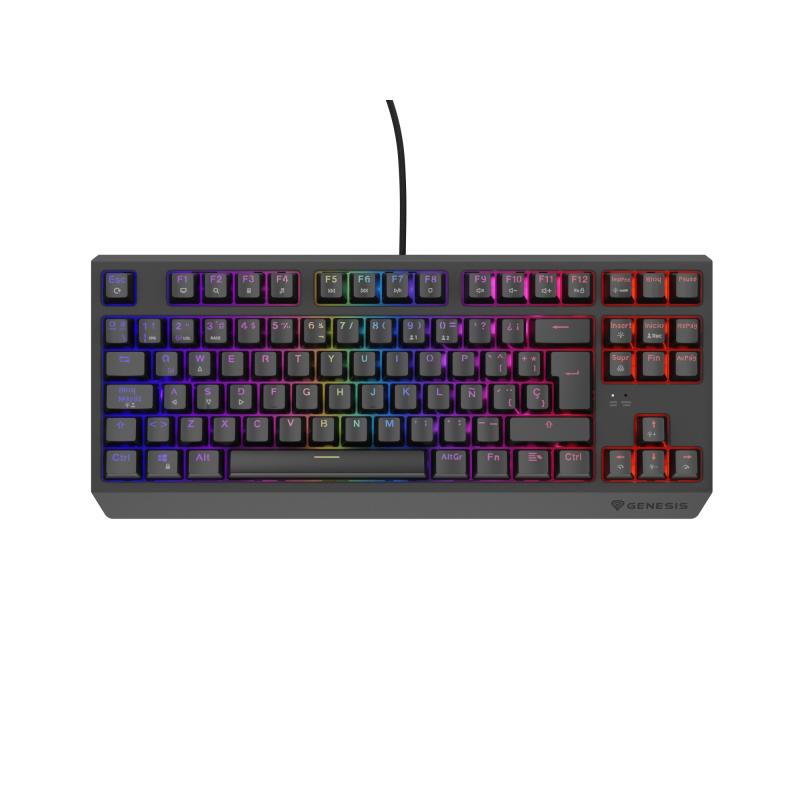 genesis-thor-230-tkl-teclado-juego-usb-qwerty-espanol-negro