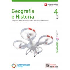 Geografia E Historia 4 Gh (Comunidad En Red), Ed. VICENS VIVES