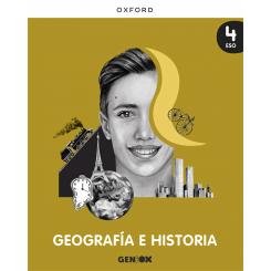 Geografía E Historia 4ºESO. Geniox 2023, Ed. OXFORD