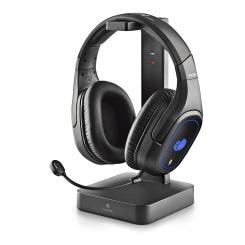 NGS GHX-600 Auriculares Inalámbrico y alámbrico Diadema Juego MicroUSB Negro