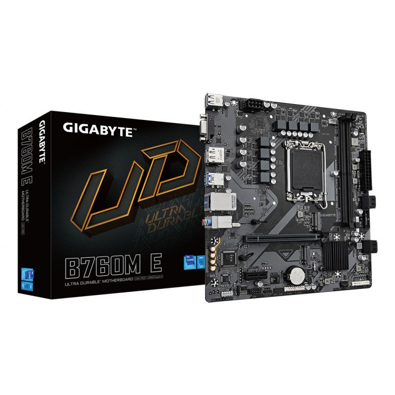 gigabyte-b760m-e-placa-base-compatible-con-procesadores-intel-core-14ª-generacion-vrm-de-611-fases-hasta-7200-mhz-ddr5-oc-2xpcie-40-m2-lan-1-gbe-usb-32-gen-1