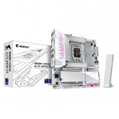 GIGABYTE B860M AORUS ELITE WF6E ICE Placa base - CPUs Intel Core Ultra, VRM de 12+1+2+1 fases, hasta 9200MHz DDR5, 1xPCIe 5.0 + 2xPCIe 4.0 M.2, LAN 2,5 GbE, WIFI 6E, USB 4