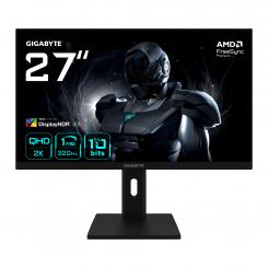 GIGABYTE G27Q3 Monitor Gaming 27 2K QHD - 2560 x 1440, 320Hz, 1ms, 350 cd/m², FreeSync Premium, Display HDR400, HDMI 2.0, DisplayPort 1.4