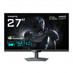 GIGABYTE G27U Monitor de juego 27 4K UHD - Modo dual (4K 160Hz o FHD 320Hz), 3840 x 2160, 1ms, 350 cd/m², FreeSync Premium, DisplayHDR400, HDMI 2.1, DisplayPort 1.4