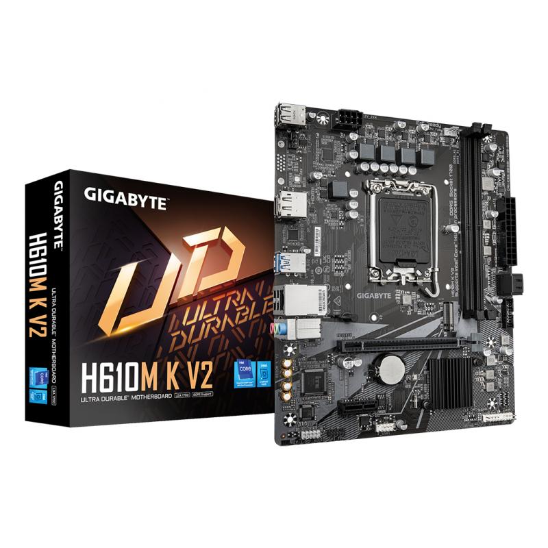 gigabyte-h610m-k-v2-placa-base-procesadores-intel-core-14ª-generacion-hasta-5600-mhz-ddr5-1xpcie-30-m2-lan-1gbe-usb-32-gen-1