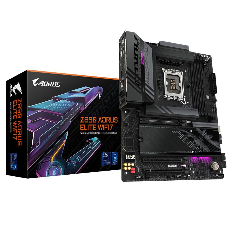 gigabyte-placa-base-z890-aorus-elite-wifi7-compatible-con-cpus-intel-core-ultra-serie-2-vrm-de-1612-fases-hasta-8800mhz-ddr5-oc-1xpcie-50-3xpcie-40-wi-fi-7-lan-25gbe-thunderbolt-4