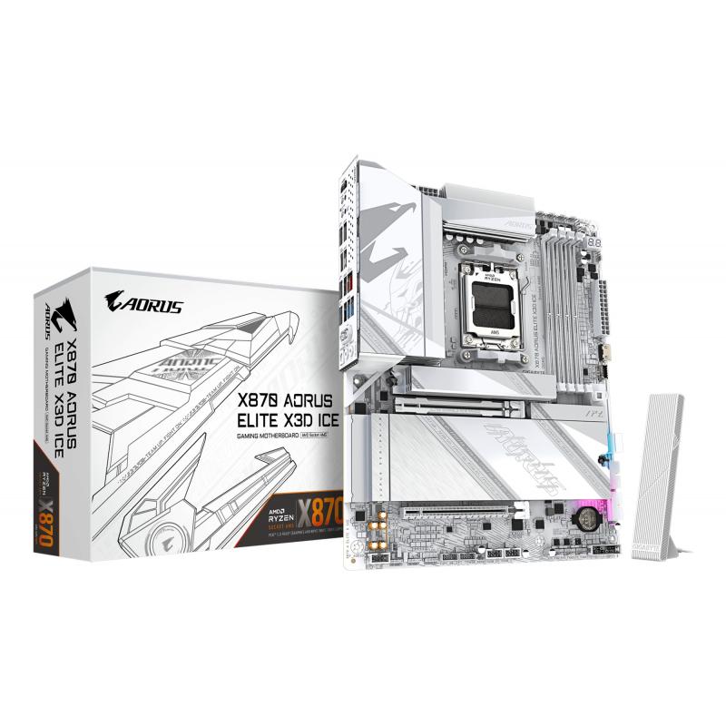 gigabyte-x870-aorus-elite-x3d-ice-placa-base-compatible-con-procesadores-amd-ryzen-9000-vrm-digital-de-1622-fases-hasta-9000hz-ddr5-oc-2xpcie-50-2xpcie-40-wi-fi-7-lan-25gbe-usb-4