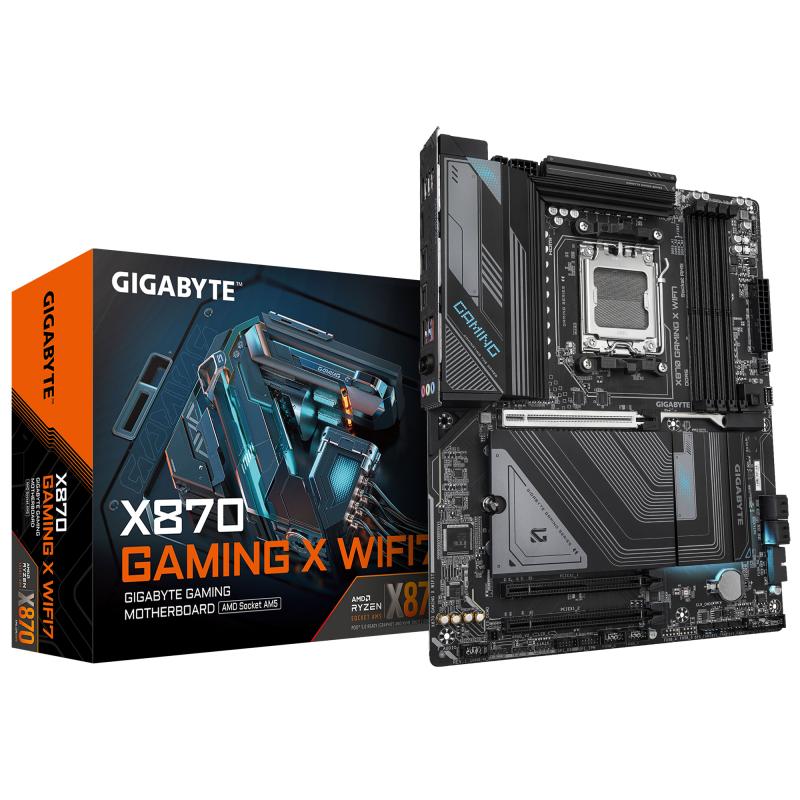 gigabyte-x870-gaming-x-wifi7-placa-base-compatible-con-cpus-amd-ryzen-9000-1622-fases-vrm-hasta-8000mhz-ddr5-oc-1xpcie-50-2xpcie-40-wi-fi-7-lan-25gbe-usb-4