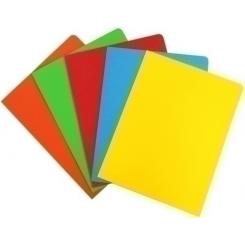 GIO Pack 50 Subcarpetas Simples Intensas 230 grs A4 Amarillo