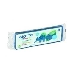 Giotto Plastilina Patplume 350Gr Azul Osc. C/12