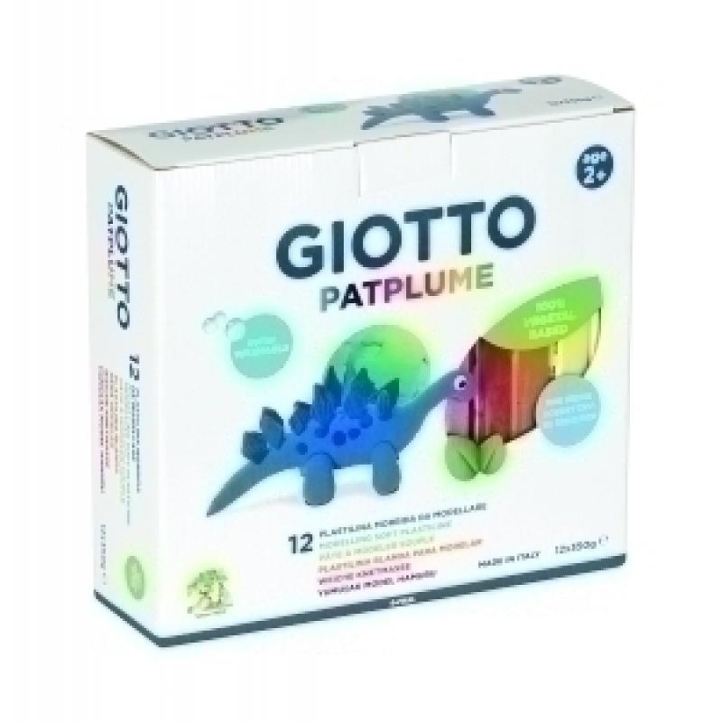 giotto-plastilina-patplume-350gr-c-12-surtidas
