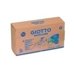 GIOTTO Plastilina Patplume 350Gr C/16 Primarios