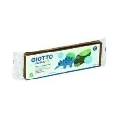 Giotto Plastilina Patplume 350Gr Marron C/12