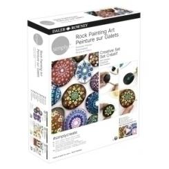 GIOTTO Set Daler Rowney Creativo Rock Painting