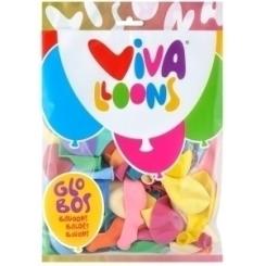 Globo Redondo Normal Colores Pastel Bolsa De 100