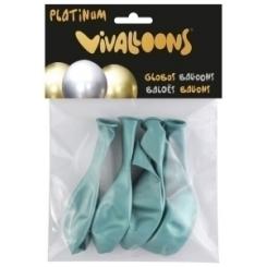 Globo Vivalloons Platinum Verde Bolsa De 6