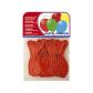 GLOBOS PASTEL ROJO BOLSA DE 20 UNIDADES